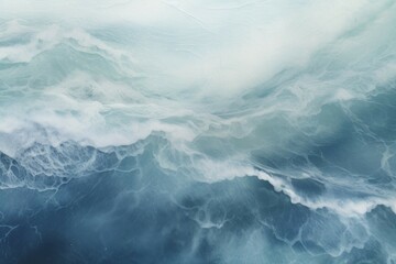 A seascape featuring a mesmerizing abstract ocean with natural luxury texture, marble swirls and agate ripples - obrazy, fototapety, plakaty