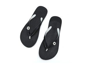 womens eva flip-flop isolated on white background