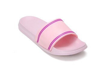 womens eva flip-flop isolated on white background