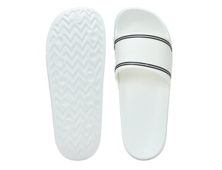 womens eva flip-flop isolated on white background