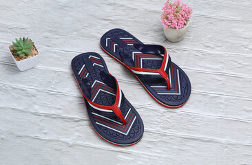 Creative Banner Shoot Featuring Flip-Flop Pairs