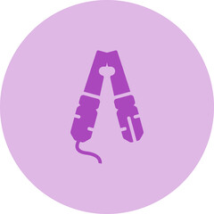 Cable Clamp Vector Icon