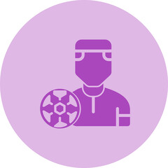 Soccer Coach Vector Icon