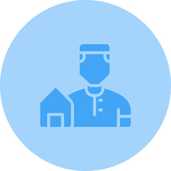 House Owner Vector Icon