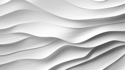 White seamless wave pattern. Vector abstract background. Can be used for wallpaper, textile print, surface design.