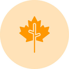 Maple leaf Vector Icon