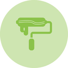 Paint Roller Vector Icon