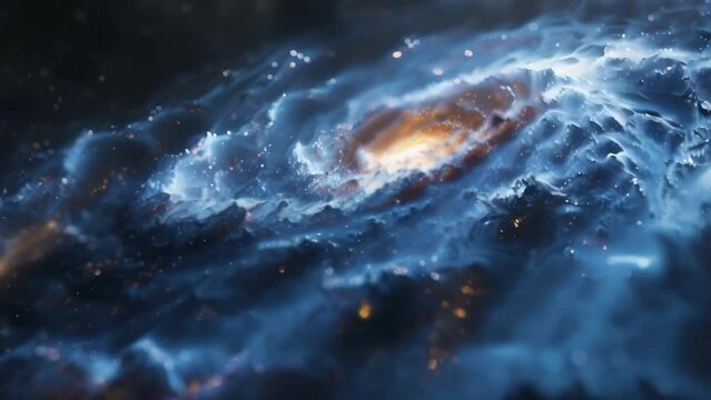 A seemingly insignificant droplet of water floating in the grandness of the cosmic ocean yet containing the power to create ripples that echo throughout the cosmos.