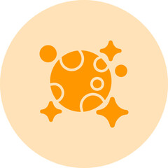 Moon And Stars Vector Icon