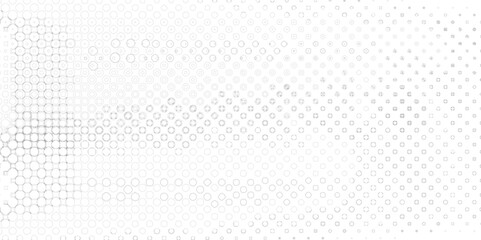 Modern geometric halftone creative abstract art circles design texture for luxurious background, use for design black and white texture background, monochrome background of spots multicolor halftone.