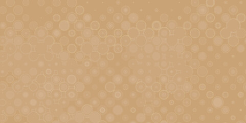 Fototapeta premium Abstract modern luxury vintage colorful halftone illustration with copy space light brown seamless Ideal vector background, artistic background gradient color design element bokeh for decoration.