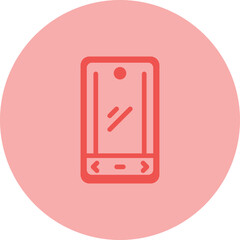 Smartphone Vector Icon © Graphic Nehar