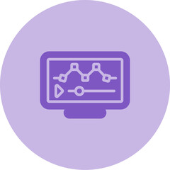 Video Editing Vector Icon