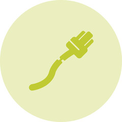 Broken Cable Vector Icon