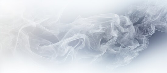 A simplistic white bowl placed on a wooden table is emitting smoke that rises gently into the air