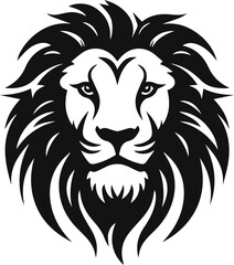 Lion head vector illustration