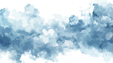 Watercolor sky and clouds abstract watercolor background