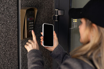 nfc's mobile phone use for open safety door