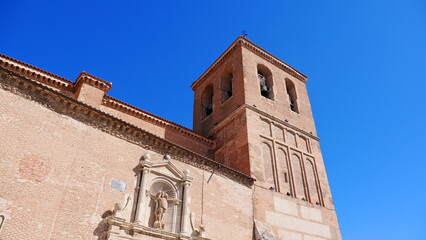Fototapeta na wymiar Church in Medina del Campo, Spain