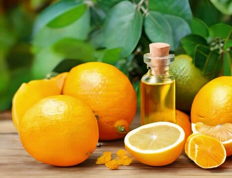 Limonene oil and citrus fruit