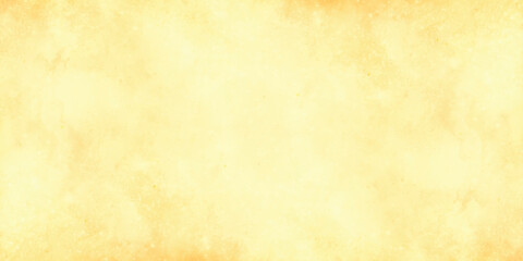 Light yellow and white paper texture. Watercolor on white background. the color splashing on the paper. Abstract orange color background.