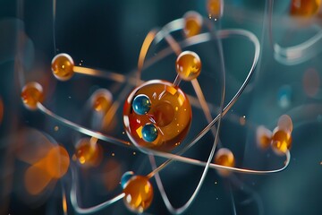 : Atomic structure of Krypton gas with a focus on the electron orbitals