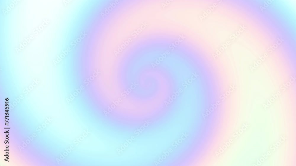 Poster Endless abstract spiral. Seamless looping footage 4k. Abstract loop background