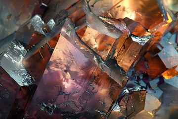 : Inner crystal structure of Copper with an HD view