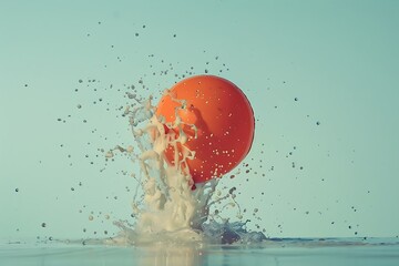 : The moment a balloon pops in slow motion