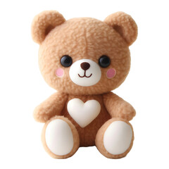 Fototapeta premium Event anniversary gift cute teddy bear