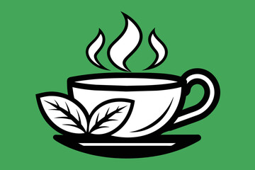 vector design Herbal Tea Icon