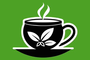 vector design Herbal Tea Icon