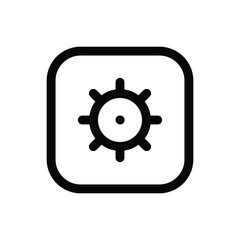 Obraz premium Safety Box icon in trendy outline style isolated on white background. Safety Box silhouette symbol for your website design, logo, app, UI. Vector illustration, EPS10.