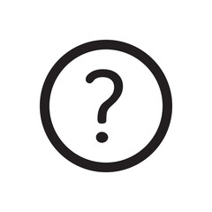 Question vector icon. About flat sign design. Info symbol pictogram. Help icon. FAQ sign. Information sign. UX UI icon