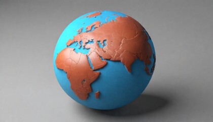 3d model A globe icon representing the internet or (9)