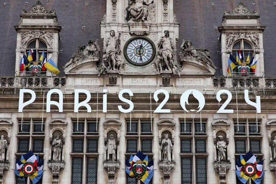 Paris - Hôtel de Ville - Jeux Olympiques 2024