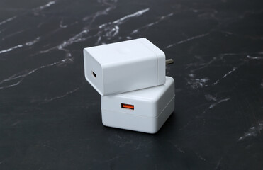 premium quality smatphone charger isolated 