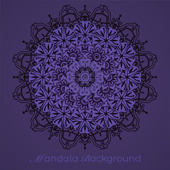 Elegant luxury mandala pattern background, circular pattern vector design