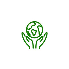 Eco Friendly Related Line Icons