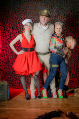 Fototapeta premium Hommage à l'armée américaine de la seconde guerre mondiale