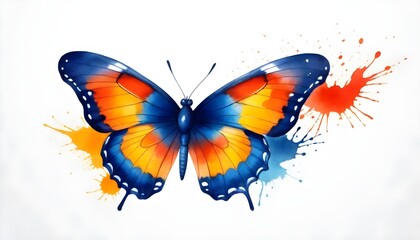 A colorful butterfly 2 (57) - obrazy, fototapety, plakaty