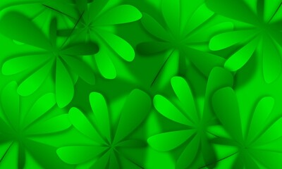 background with clover