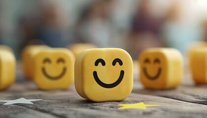 Customer satisfaction survey emoji