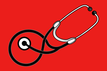Vector Design  of a Stethoscope 