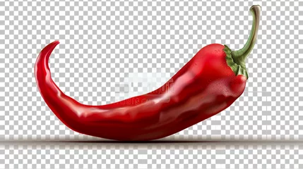 Keuken spatwand met foto red hot chili peppers © malaika