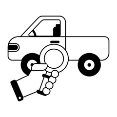 Here’s a glyph icon of searching ride 