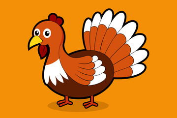 Thanksgiving Turkey Illustration 