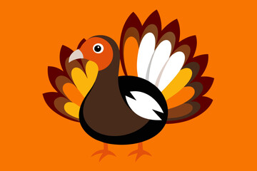 Thanksgiving Turkey Illustration 