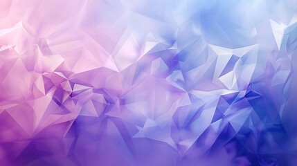 Abstract natural polygonal background Smooth spring colors blue to purple