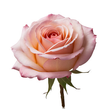 Rose flower PNG image on a transparent background, Rose image isolated on transparent png background